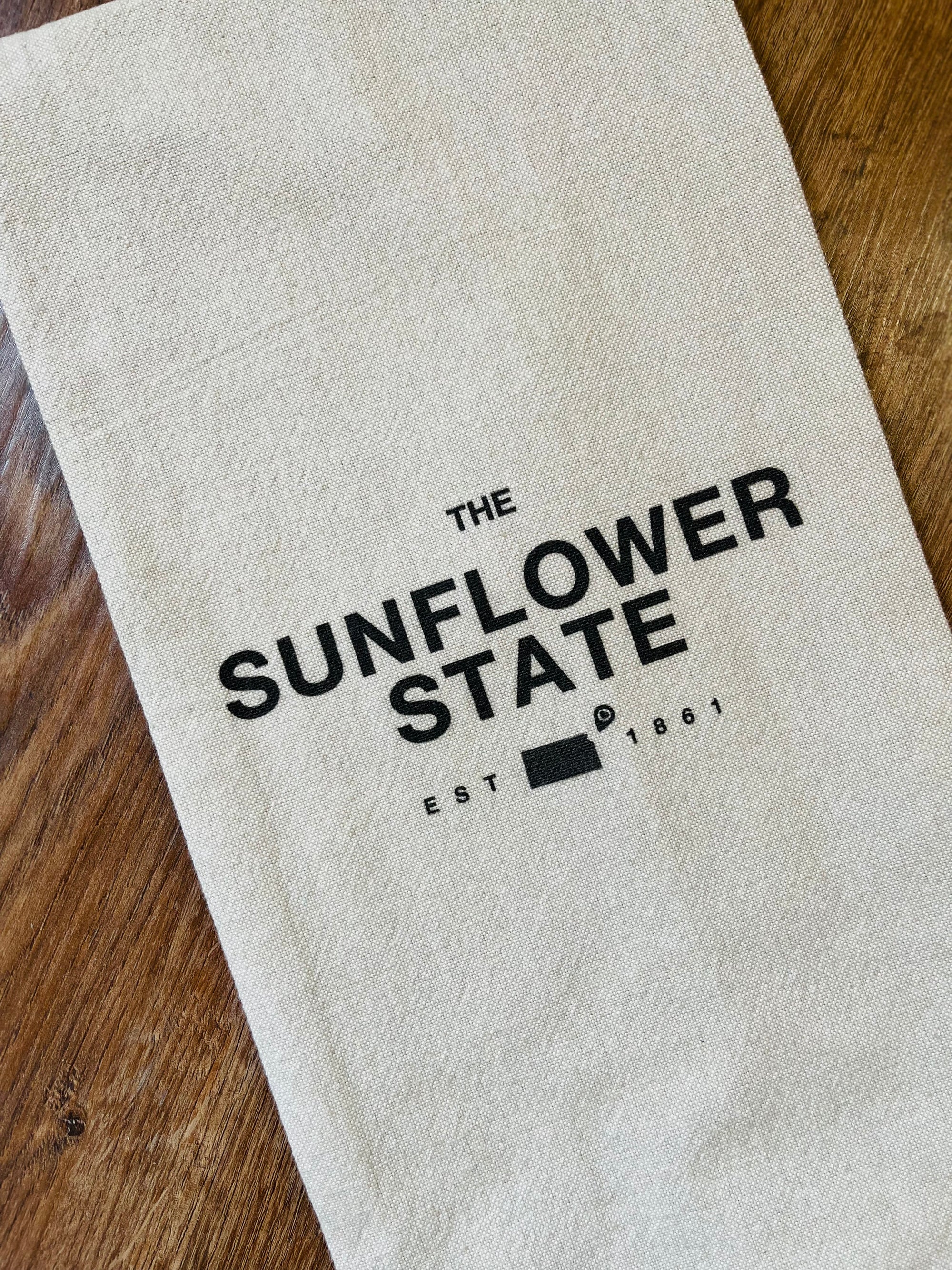 Sunflower State Tea Towel