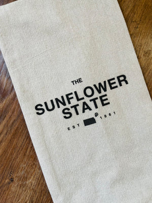 Sunflower State Tea Towel