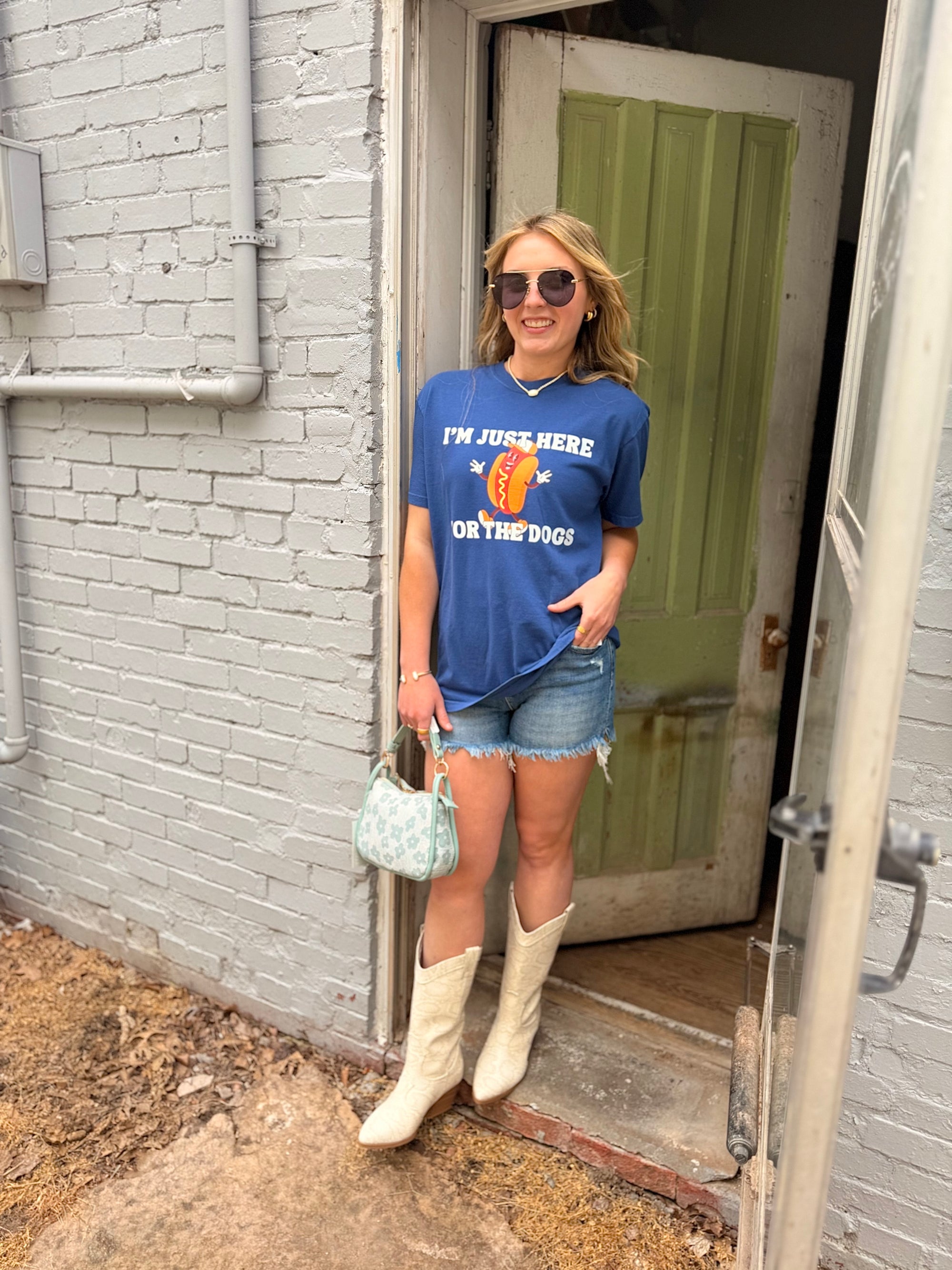 Here For The Dogs T-Shirt