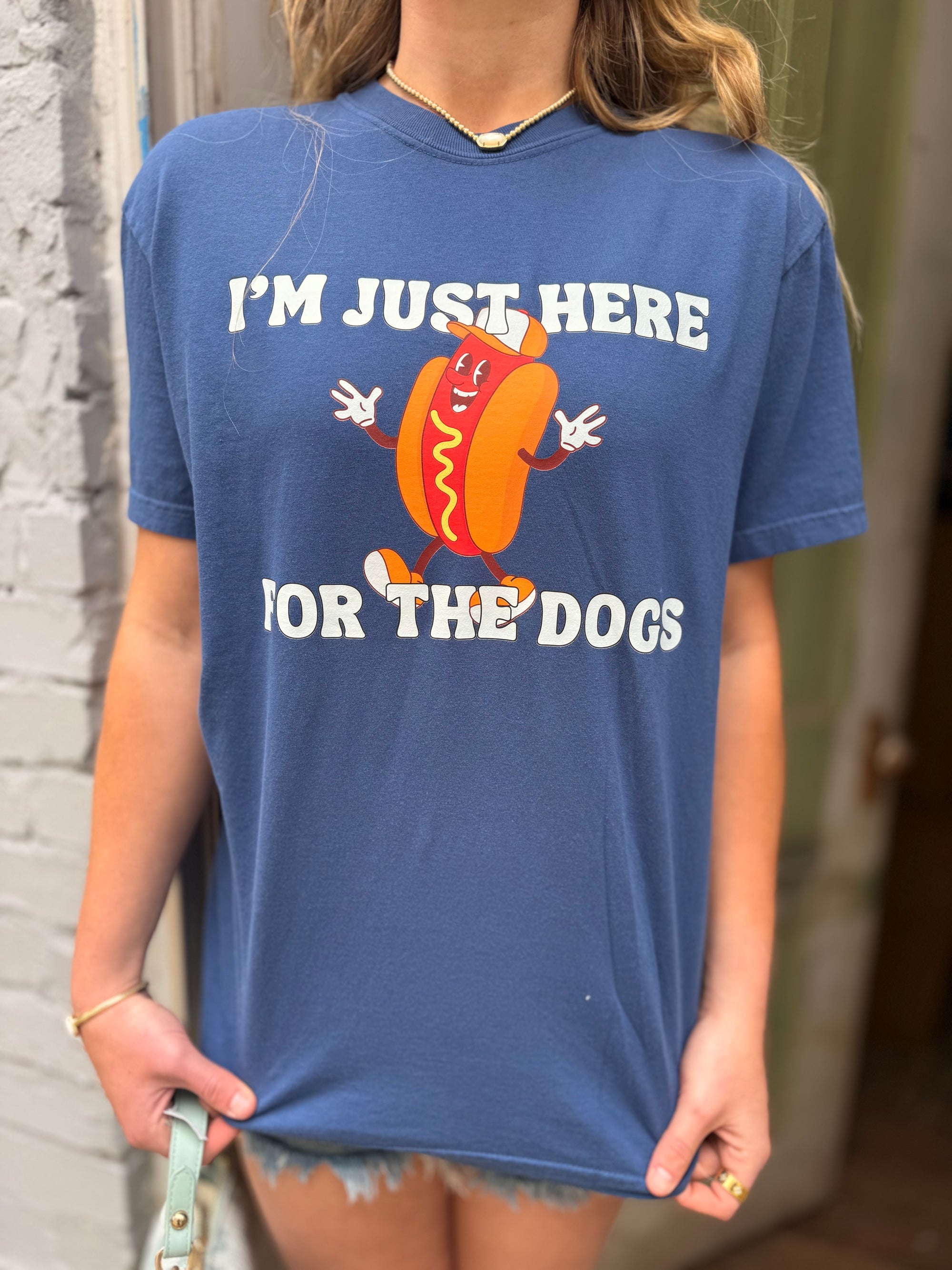 Here For The Dogs T-Shirt