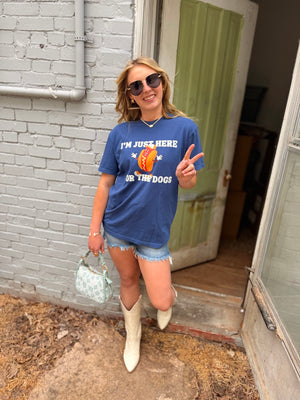 Here For The Dogs T-Shirt