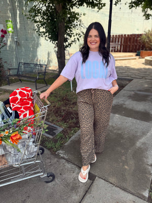 Lavender LOCAL Graphic Top