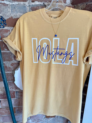Iola Mustangs Graphic Tees
