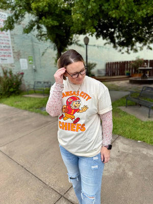 Cream Vintage KC T-Shirt
