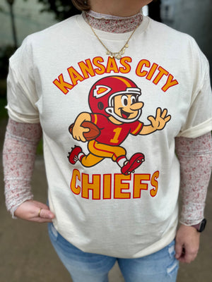 Cream Vintage KC T-Shirt