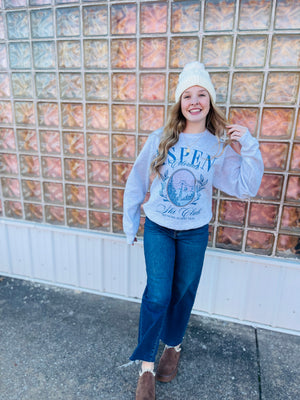 Heather Grey Aspen Ski Club Sweatshirt