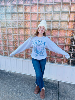 Heather Grey Aspen Ski Club Sweatshirt