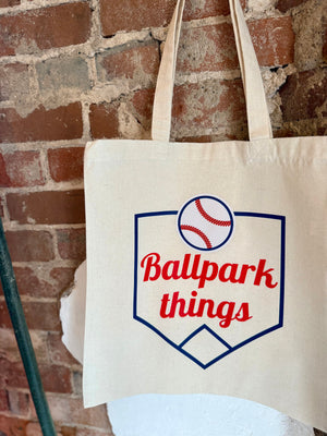 Ballpark Tote Bags