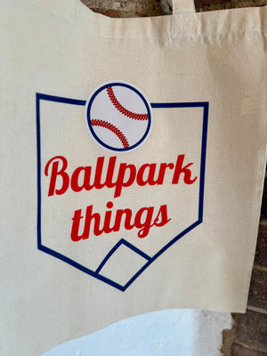 Ballpark Tote Bags