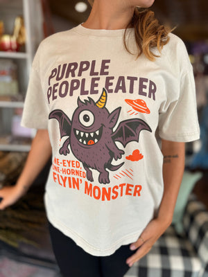 Purple People Eater Graphic T-Shirt