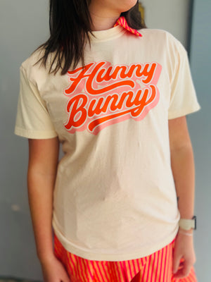 Comfort Colors Cream Honey Bunny Graphic Tee