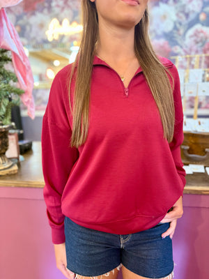 Christmas in July Scuba Quarter Zip