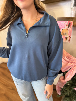 Christmas in July Scuba Quarter Zip