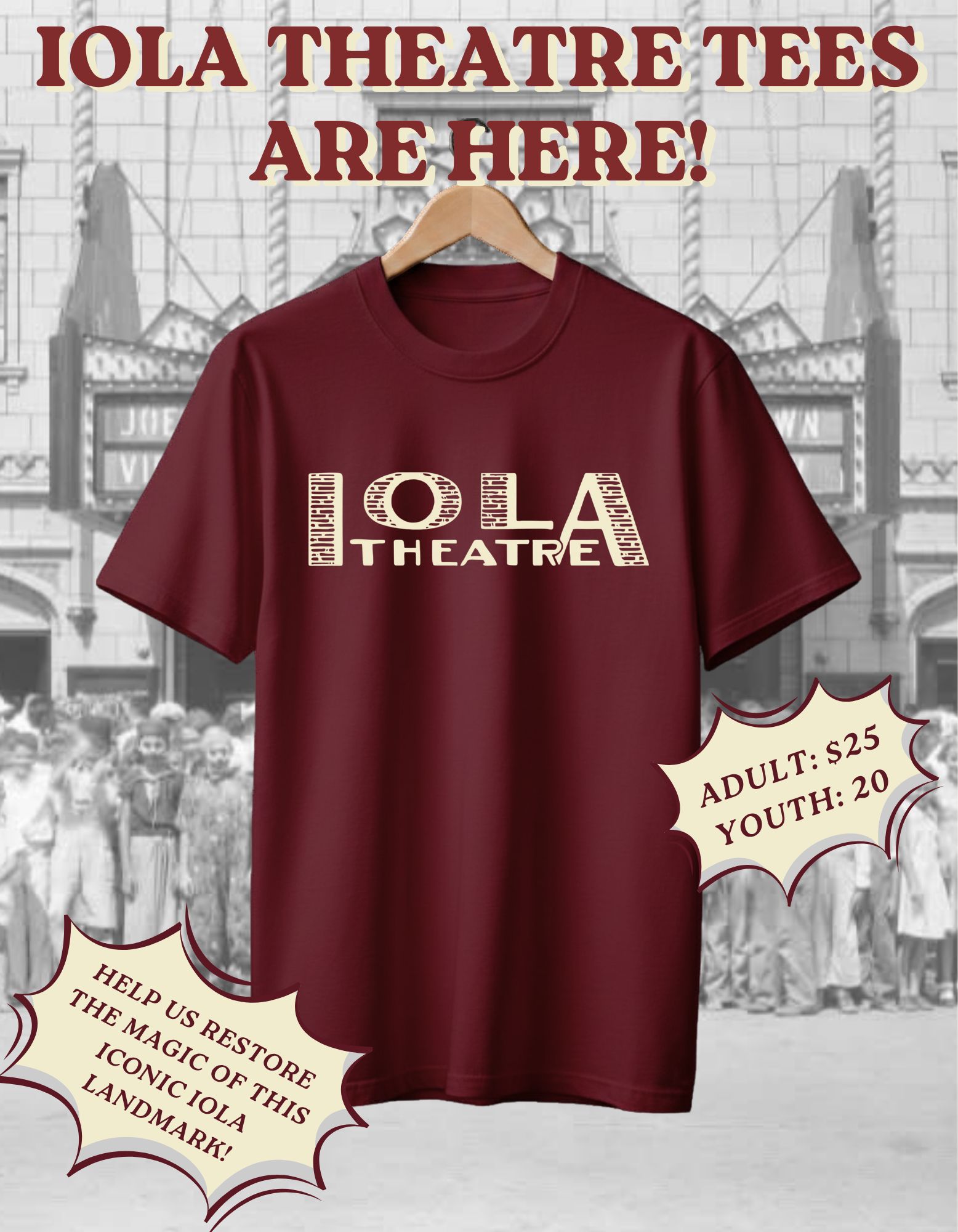 Iola Theatre T-Shirt