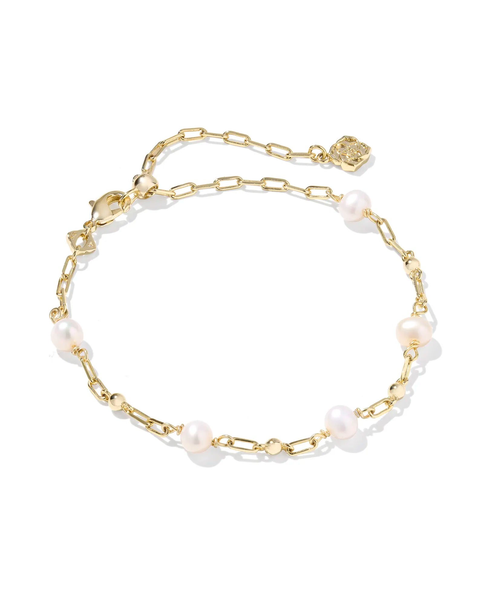 Kendra Scott Ashton Chain Pearl Bracelet