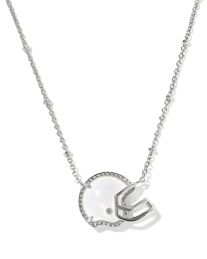 Kendra Scott Football Helmet Pendant Necklace