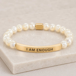 The Inspiration Co Bracelet "I Am Enough"