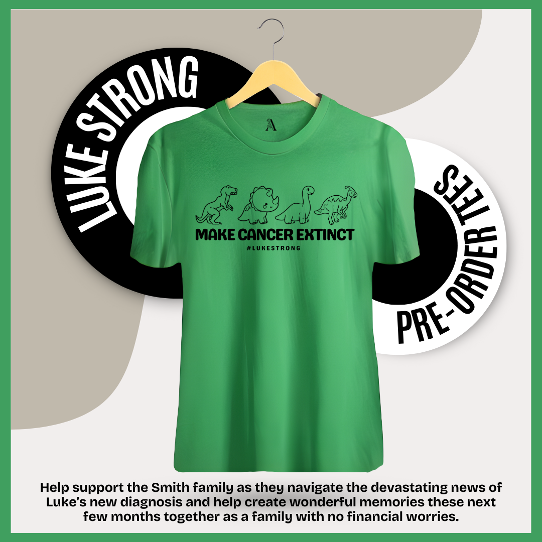 Luke Strong Fundraiser T-Shirt PRE-ORDER