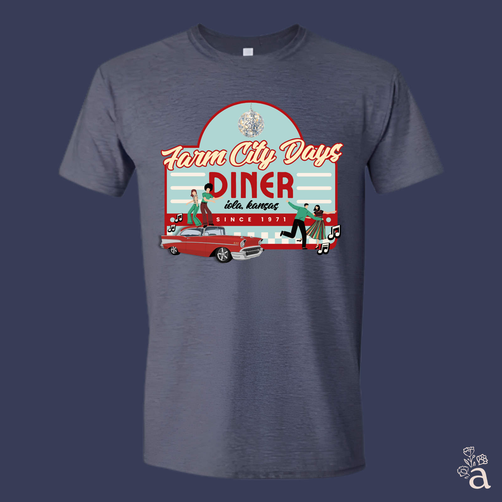 2026 Farm City Days Diner Graphic Tee