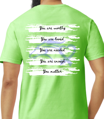 Mustangs for Mental Health Green Out Tees