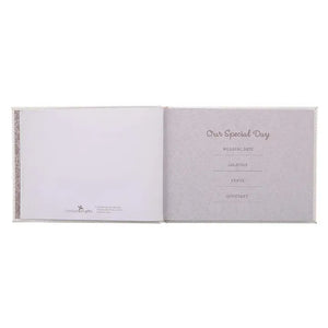 Guest Book White/Gold Mr. & Mrs. Better Together