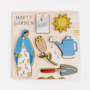 Mary's Garden Wooden Puzzle