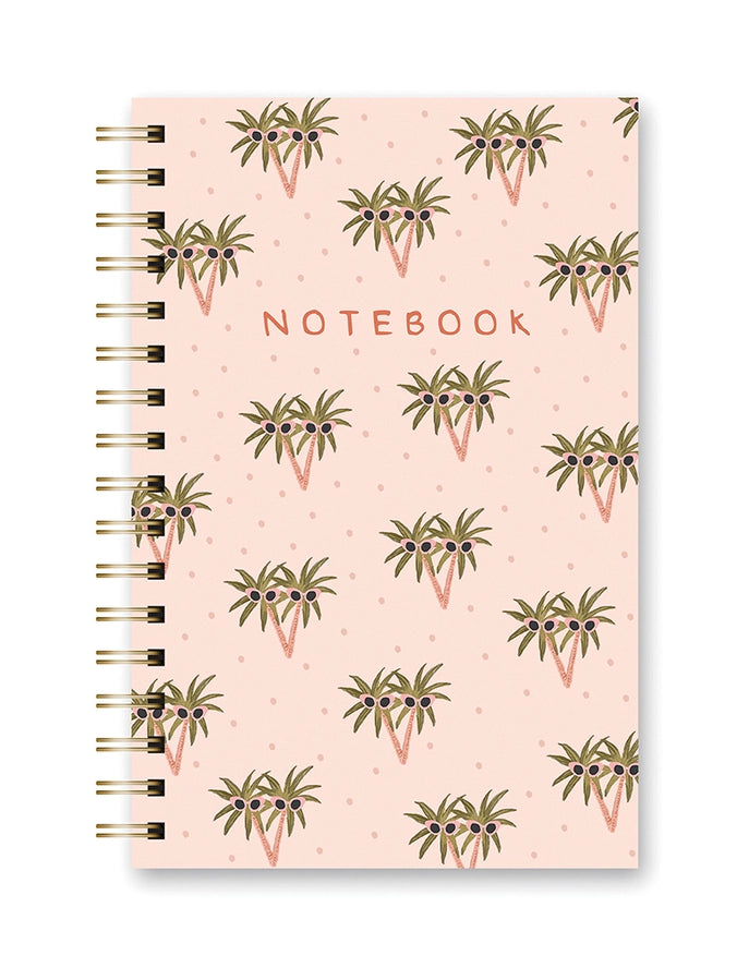 Sunny Palms Spiral Notebook