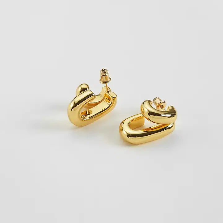 Sahira Hugo Double Hoop Earring