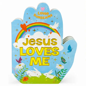 Jesus Loves Me Praying Hands Board Book
