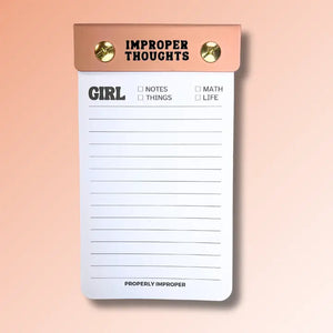 Improper Sheet Notepad