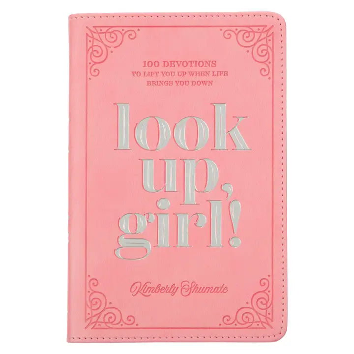 Look Up, Girl! Faux Leather Devotional