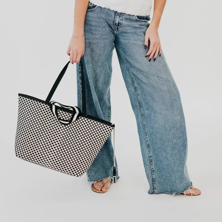 Tiffany Woven Tote Bag