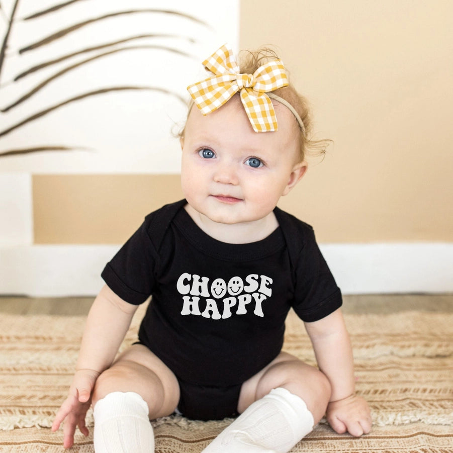 Baby "Choose Happy" Onesie