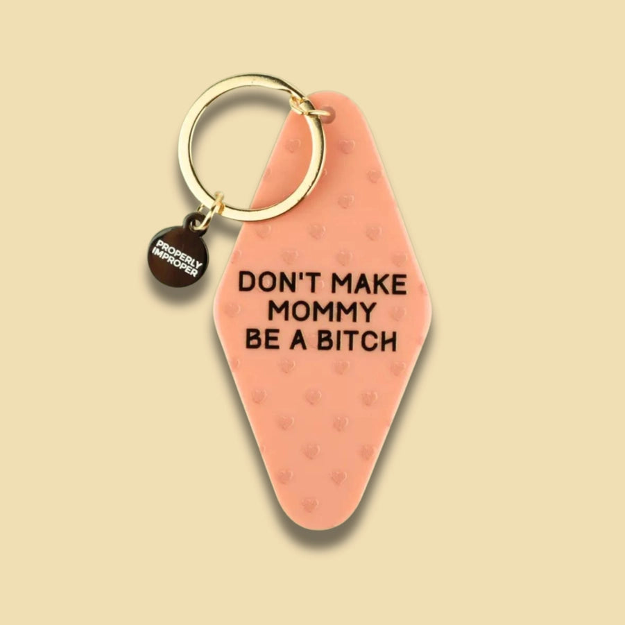 Improper Motel Keychain