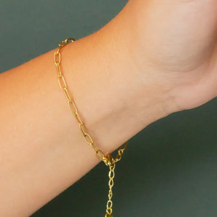 Paperclip Chain Bracelet