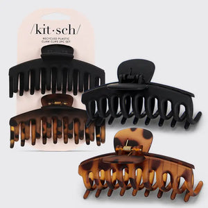 Kitsch Oversized Matte Claw Clips 2pc Set