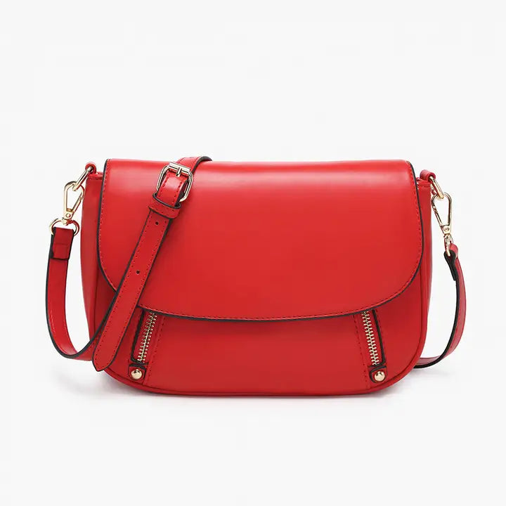 Jen & Co Lindsay Zip Flapover Crossbody