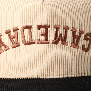 Upside Down GAMEDAY Corduroy Baseball Cap