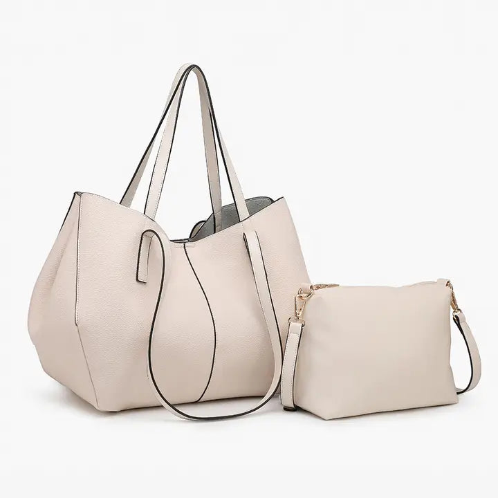 Jen & Co Celeste Distressed Hobo w/ Dual Handles