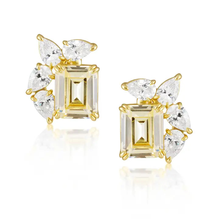 Sahira Marquise Sunburst Earrings