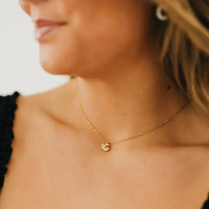 Pretty Simple Goldie Fish Necklace