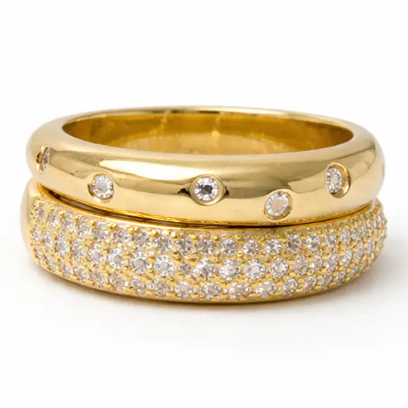 Sahira Sasha Stacked Ring Set