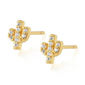 Sahira Mini Cactus Studs