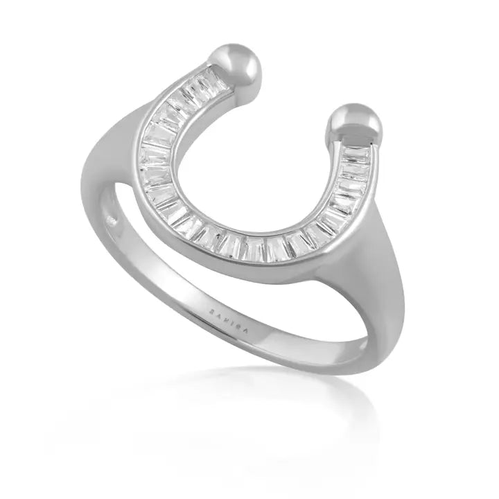 Sahira Off To the Races Signet Ring