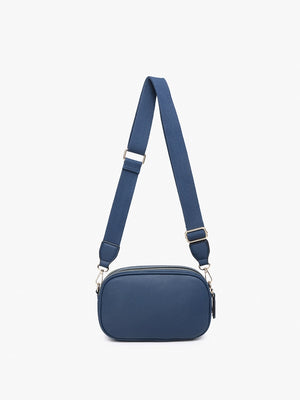 Sky Dual Zip Crossbody w/ Slip Pocket