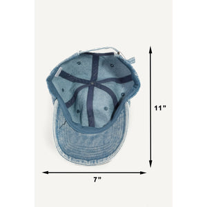 Faded Denim Ball Cap