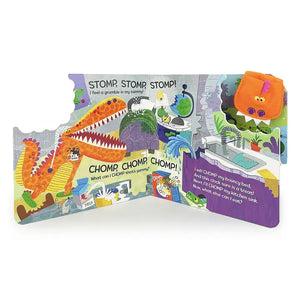 Chomp Chomp Dino Book w/ Finger Puppet