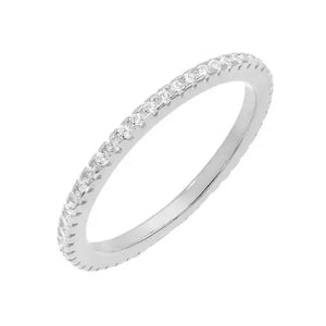 Sahira Thin Pave Ring