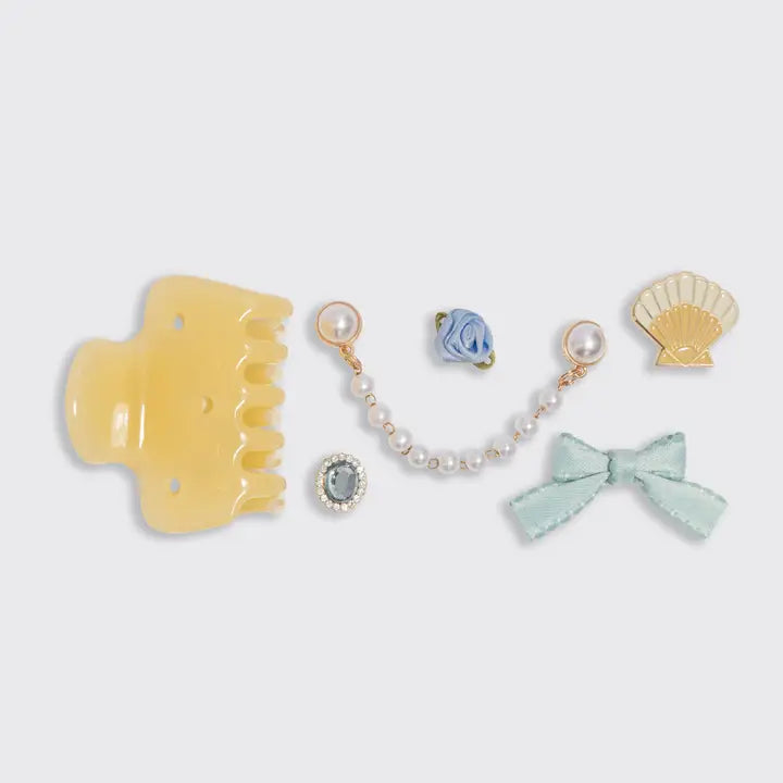 Kitschpop™ Cloud Clip 7pc Set - Butter Yellow