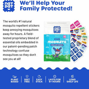 Buzz Patch - Mosquito Repellent Stickers